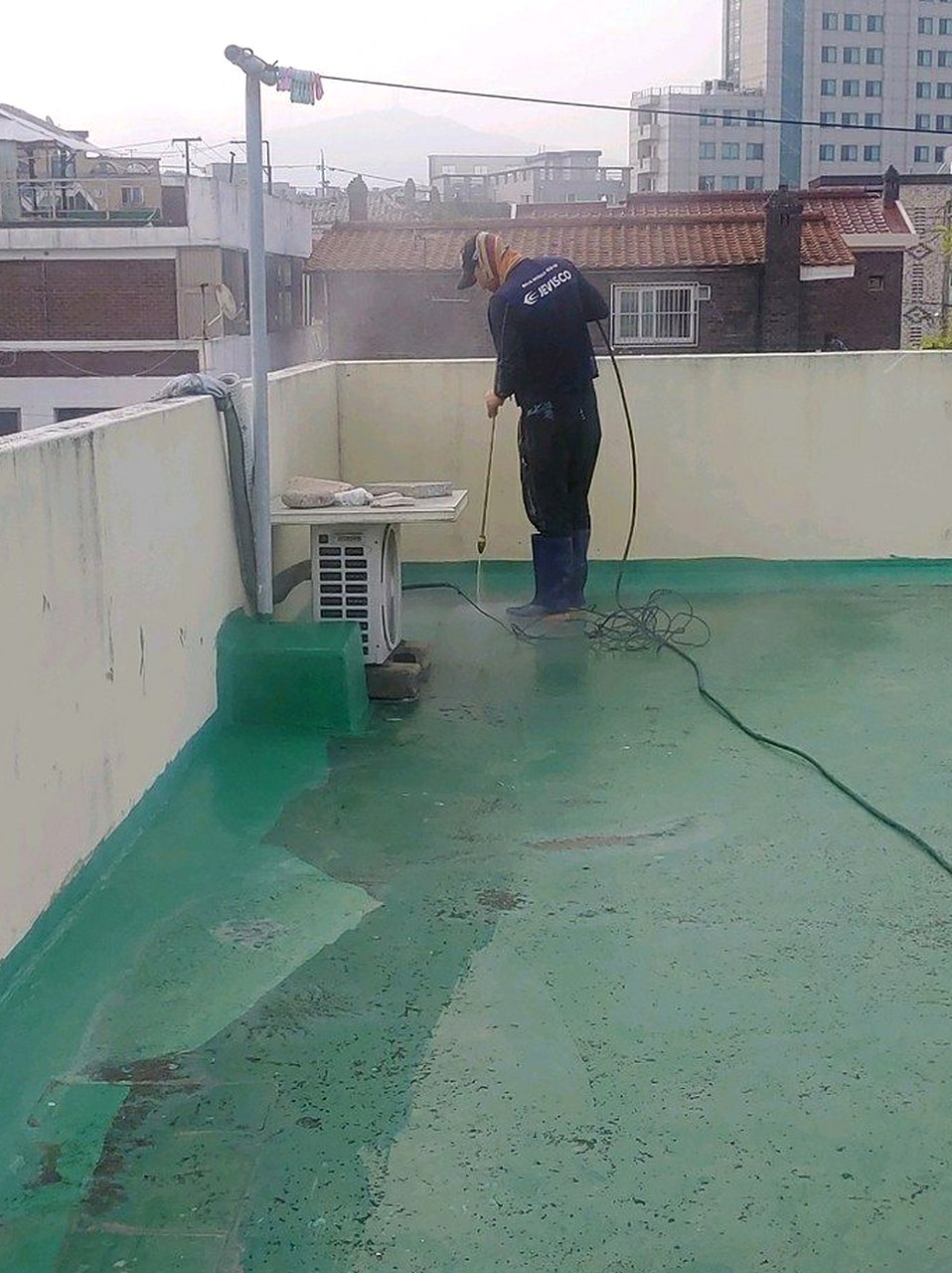 논산 옥상 우레탄방수 - 옥상 방수층 시공